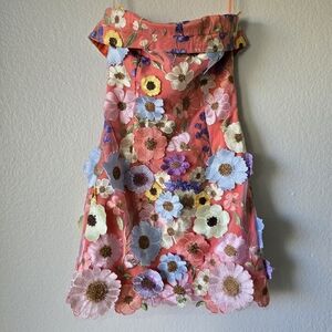 Sage + Paige Opening Up Floral Mini Dress